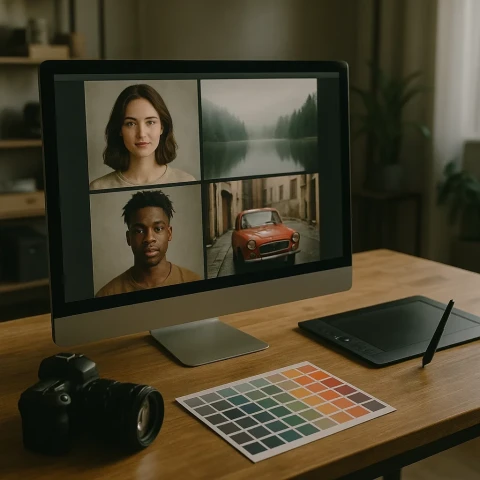 Генерація ілюстрацій для бізнесу: як робити креативи швидше та тримати єдиний стиль